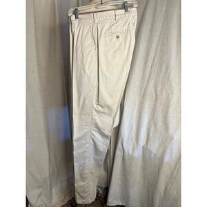 Peter Millar Tan Chino Golf Pants Trousers Size 36 Pima Cotton Straight Causal W